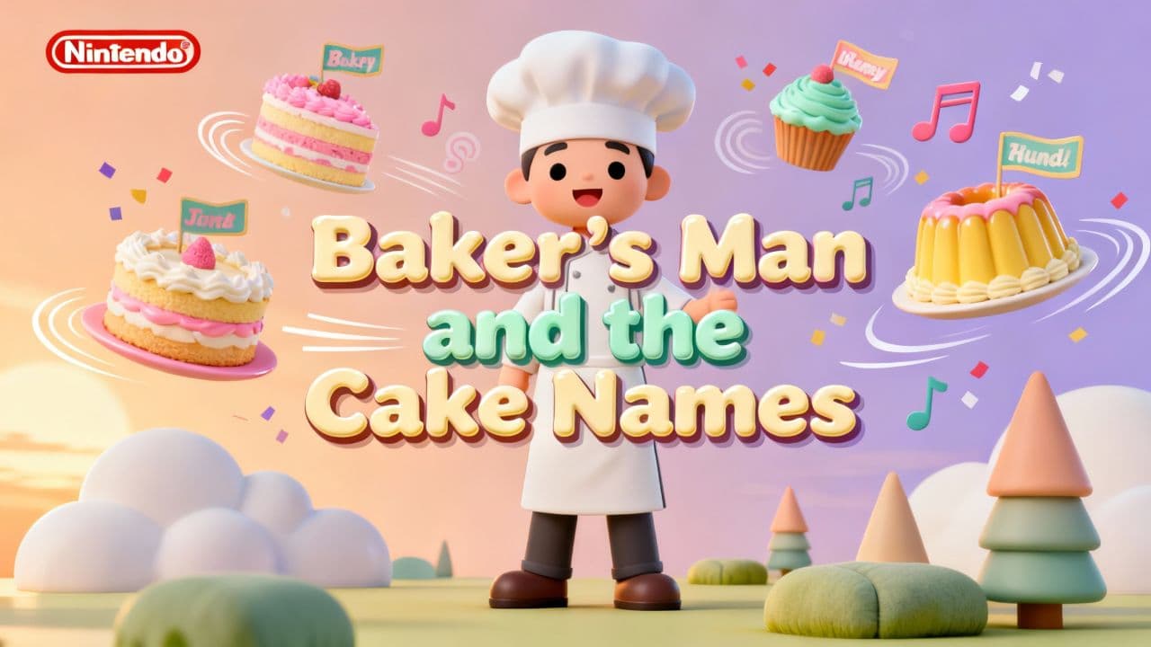 Baker's Man and the Cake Names
