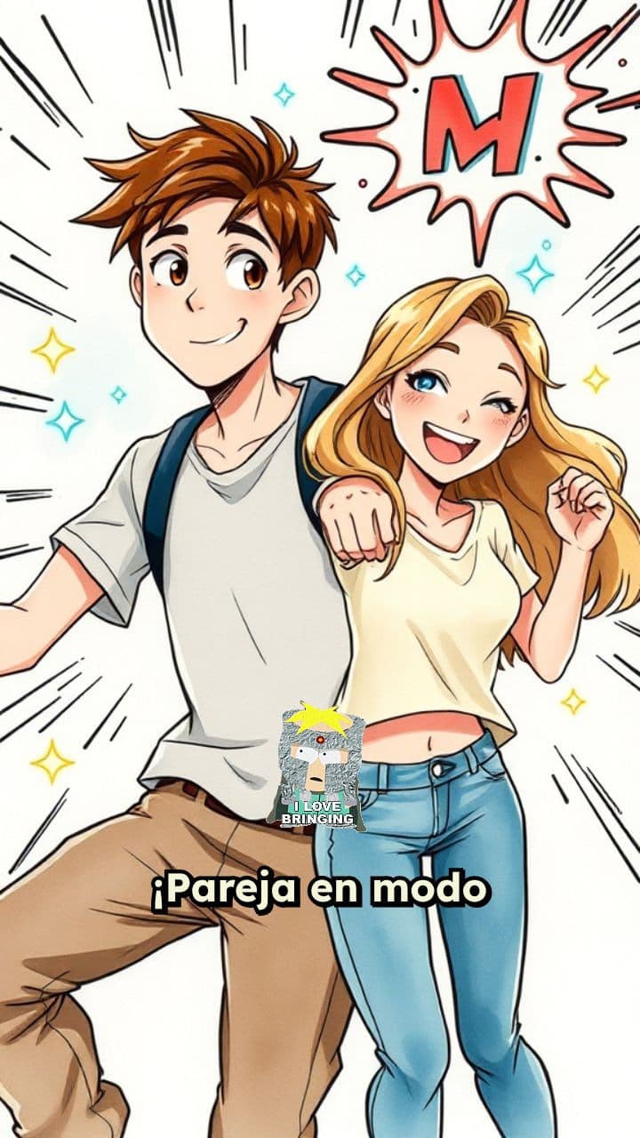 Caos y risas en pareja