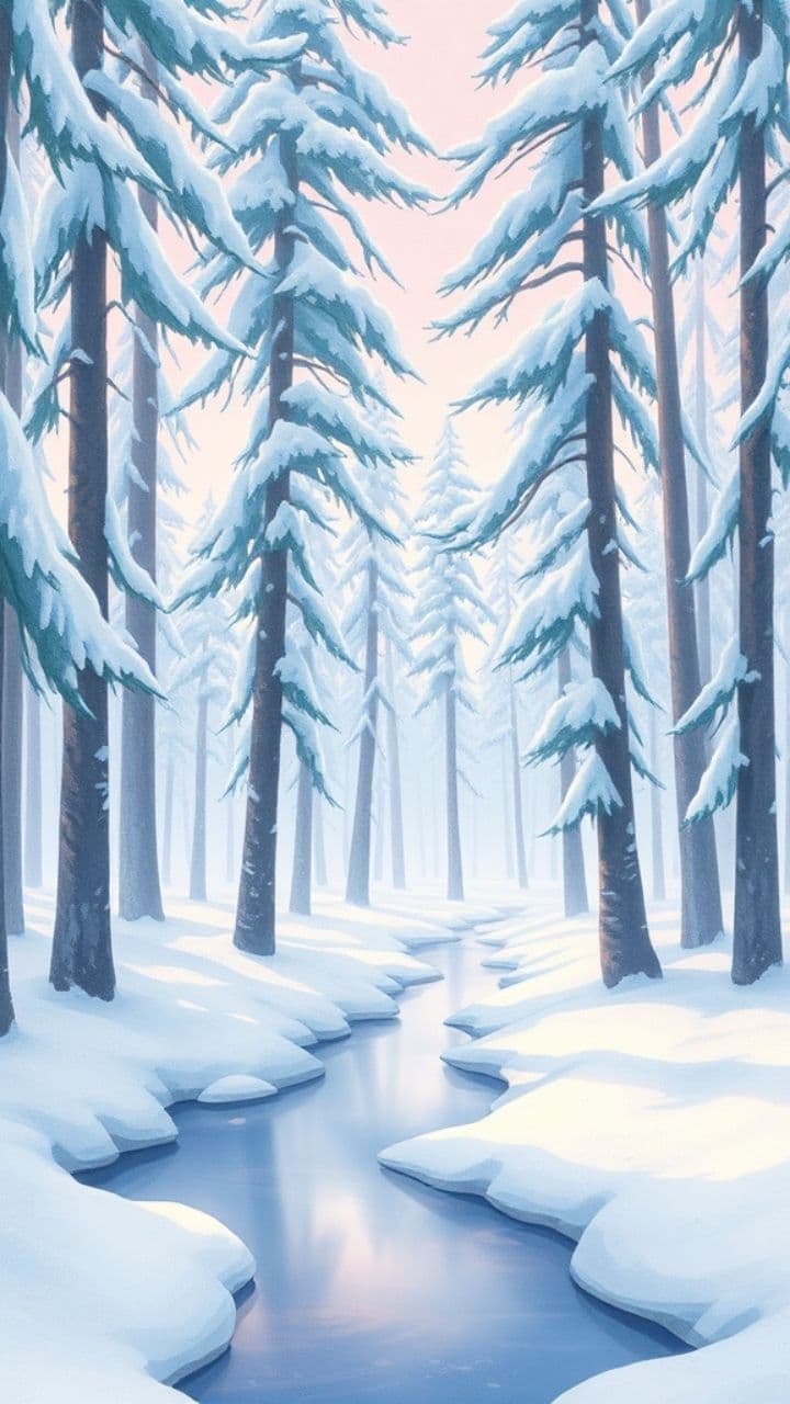 Silent Snowfall Serenade