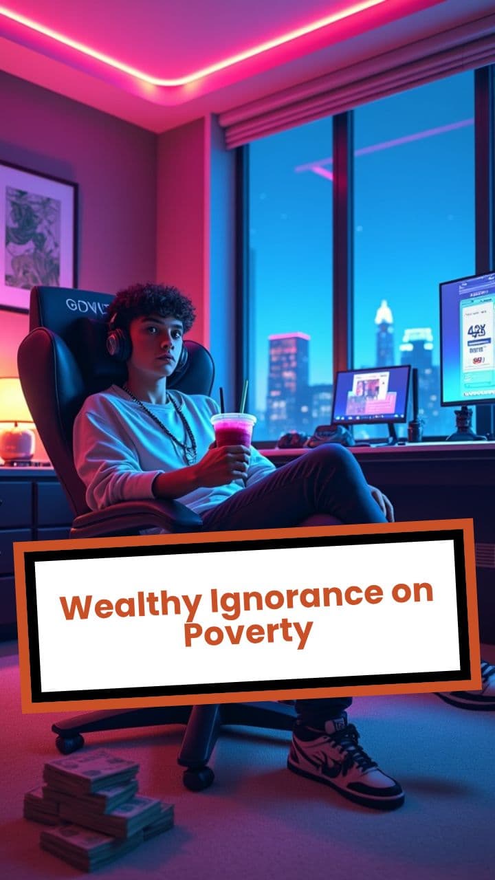 Wealthy Ignorance on Poverty