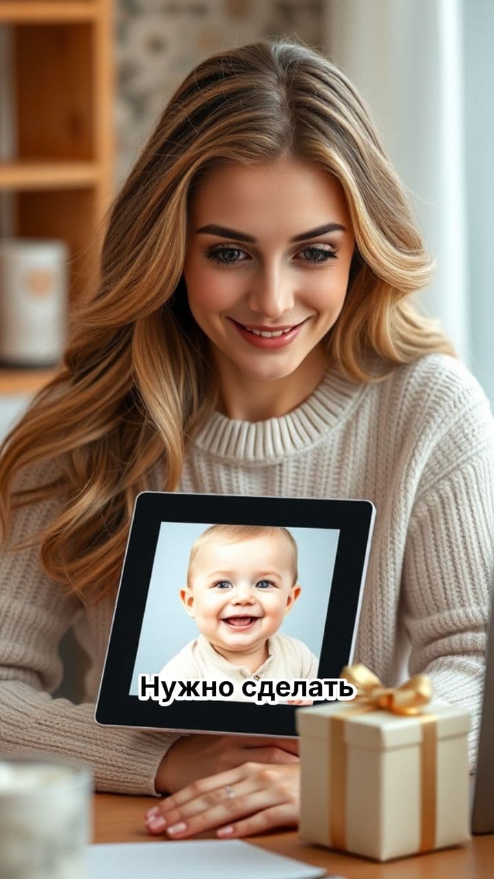 Трогательное видео к первому дню рождения