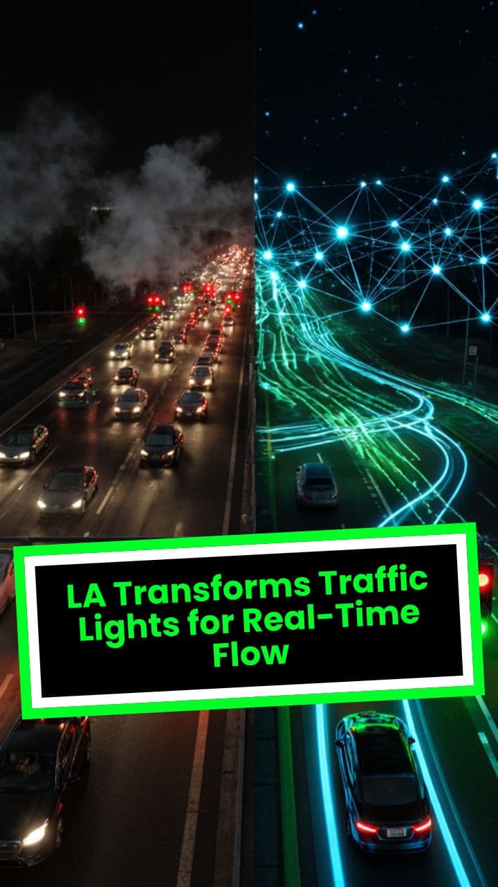 LA Transforms Traffic Lights for Real-Time Flow