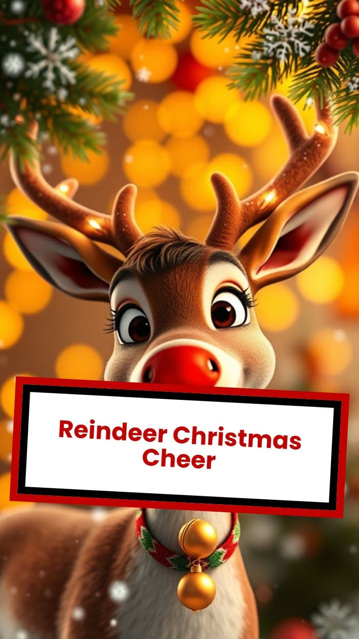 Reindeer Christmas Cheer