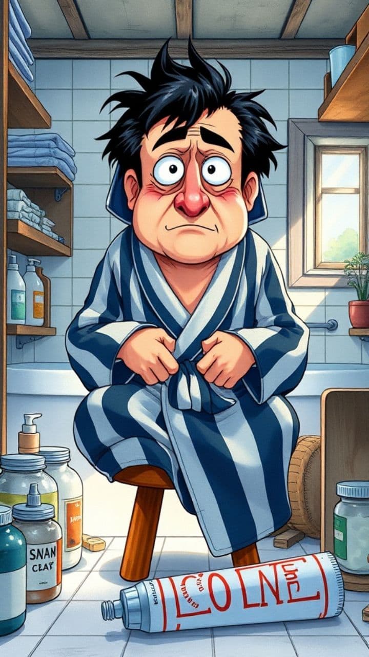 Glued Balls to Butthole