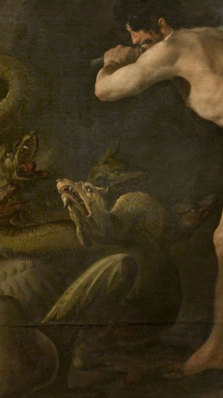 La victoria de Heracles sobre la Hidra