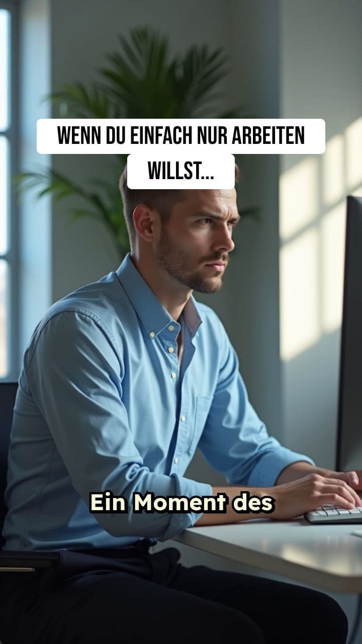 Hyperaktives Brainrot-Büro