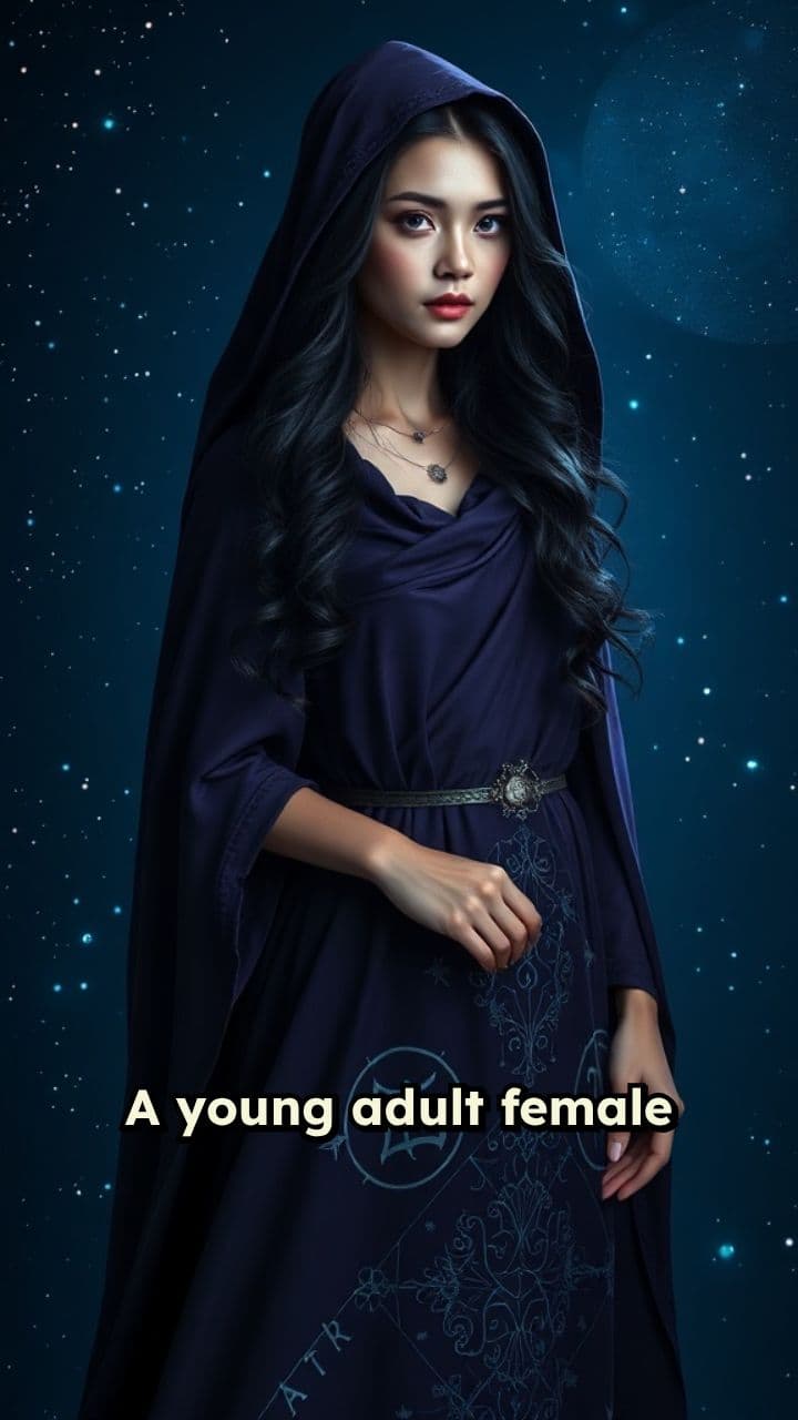 Celestial Astrologer in the Cosmos