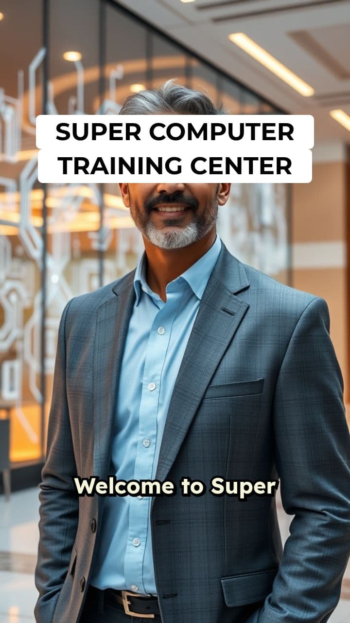 Super Computer Training Center Promotion