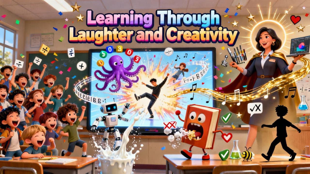 Learning Through Laughter and Creativity