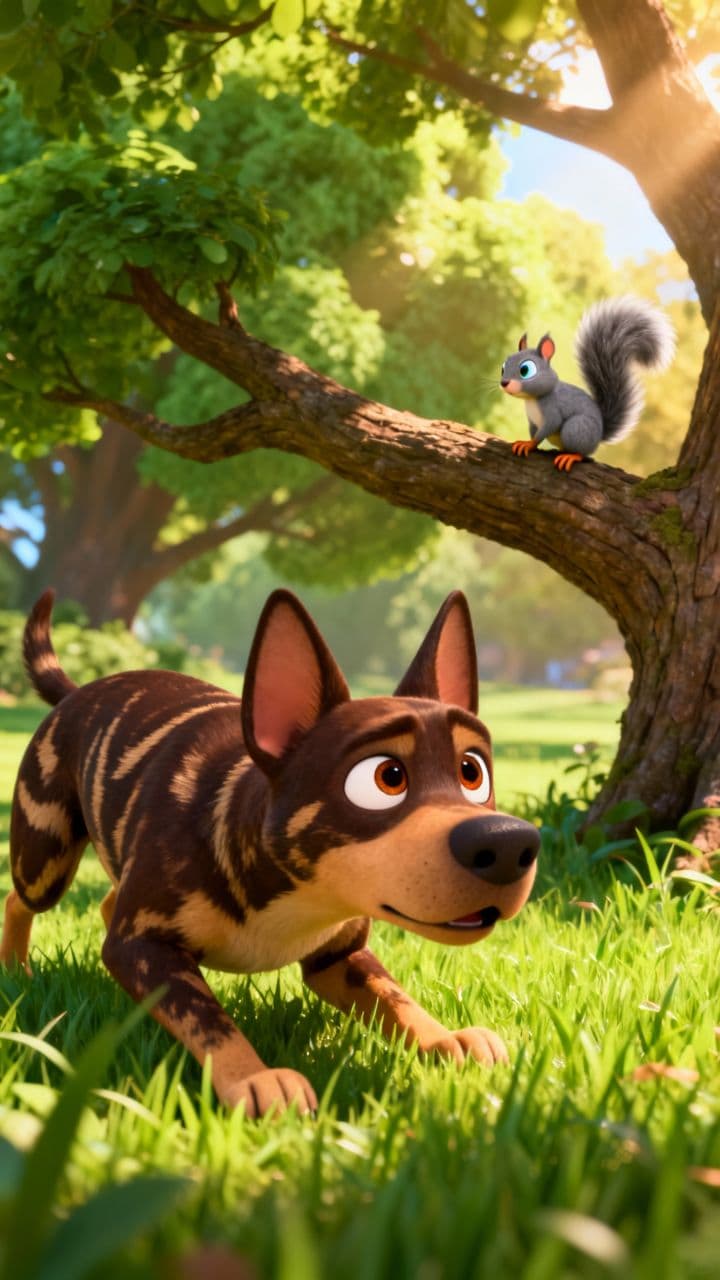 Dog vs. Squirrel: The Monologue