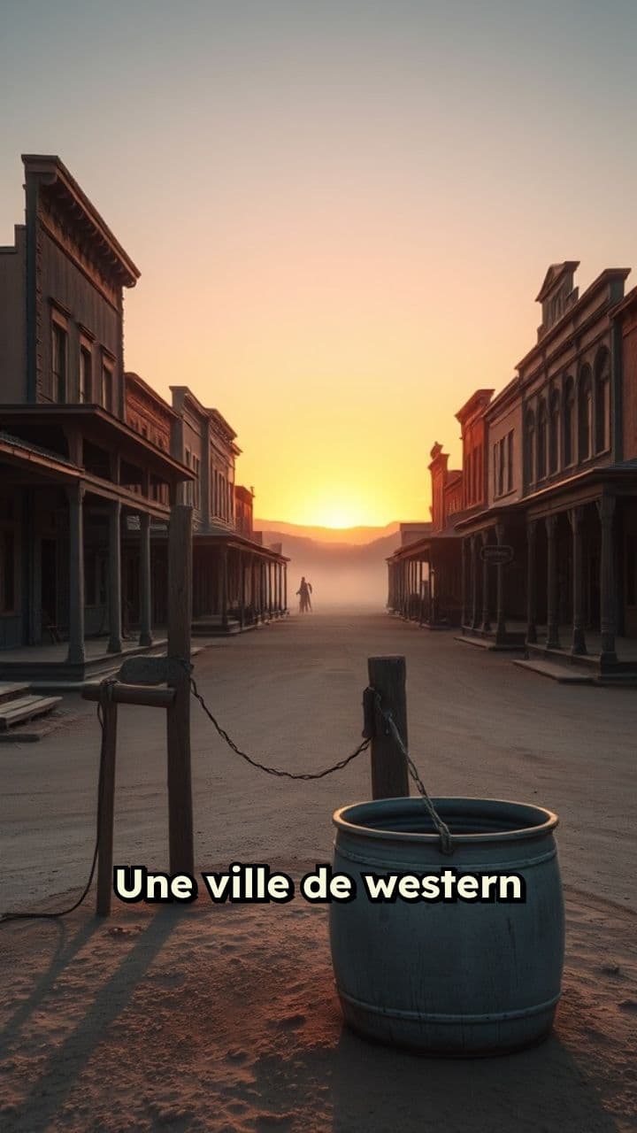 Aube calme au saloon