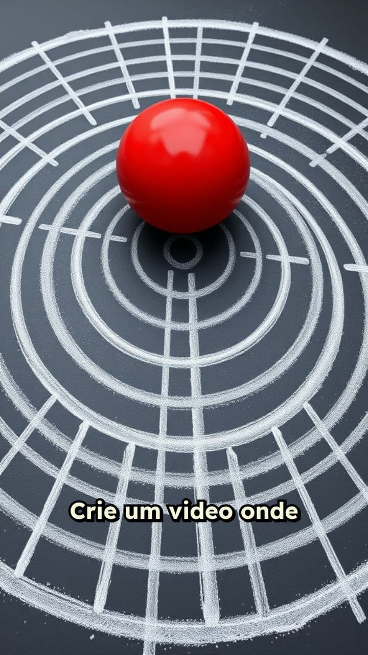 Bola Explosiva em Círculo de Linhas