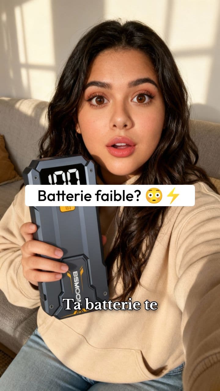 BSMOOM Jump Starter - Never Get Stuck!