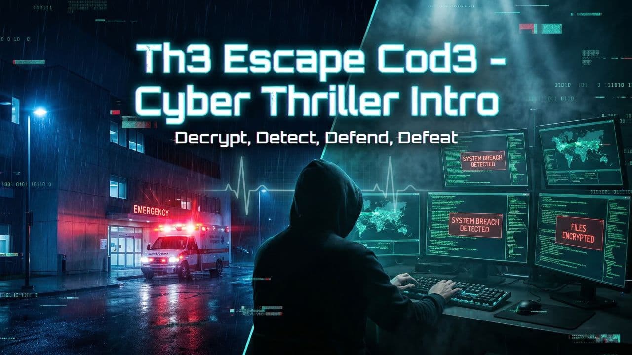 Th3 Escape Cod3 - Cyber Thriller Intro