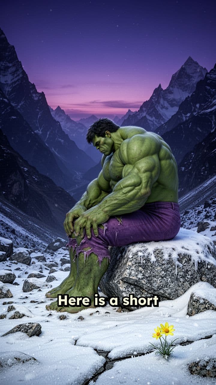 Hulk in the Red Peaks