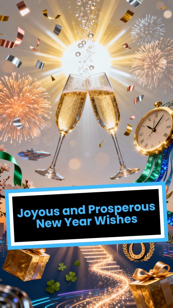 Joyous and Prosperous New Year Wishes