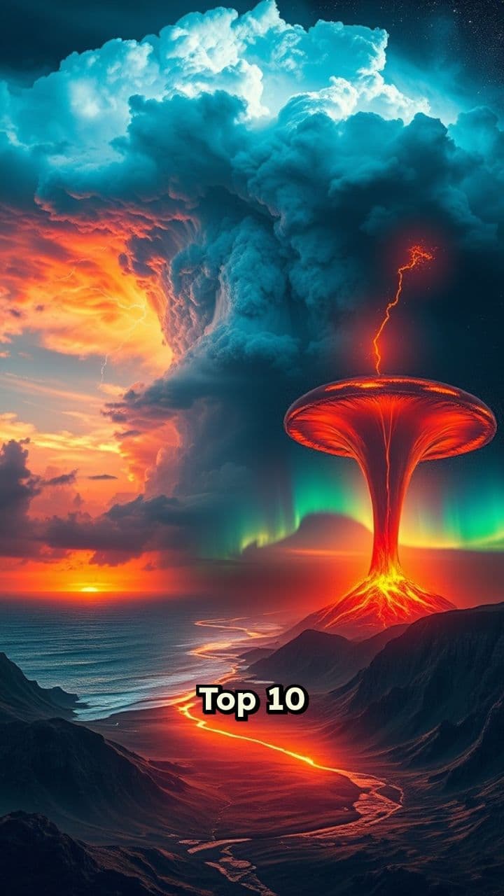 Duniya ke 10 ajeeb prakritik ghatnaayein
