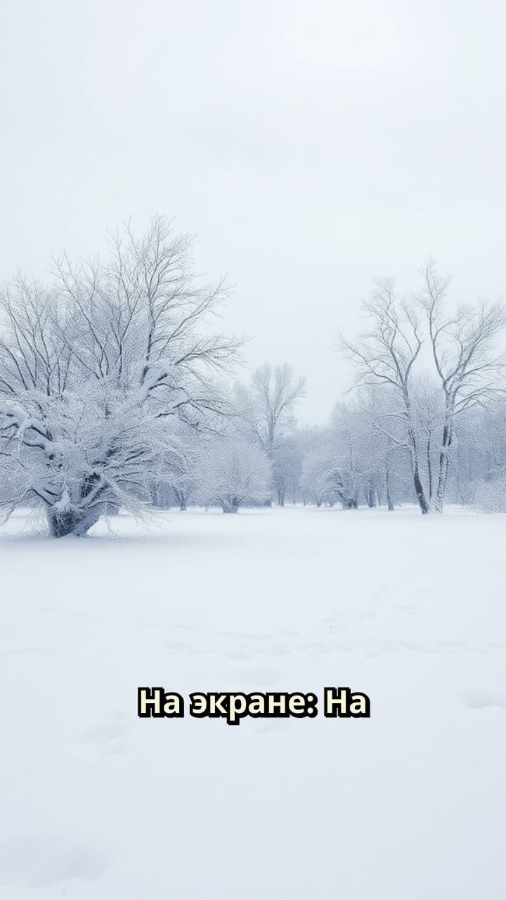 Зимняя деревня 1914 года