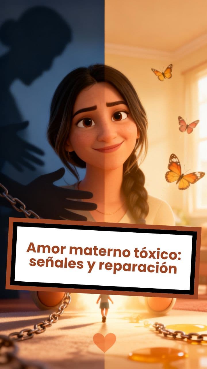 Amor materno tóxico: señales y reparación