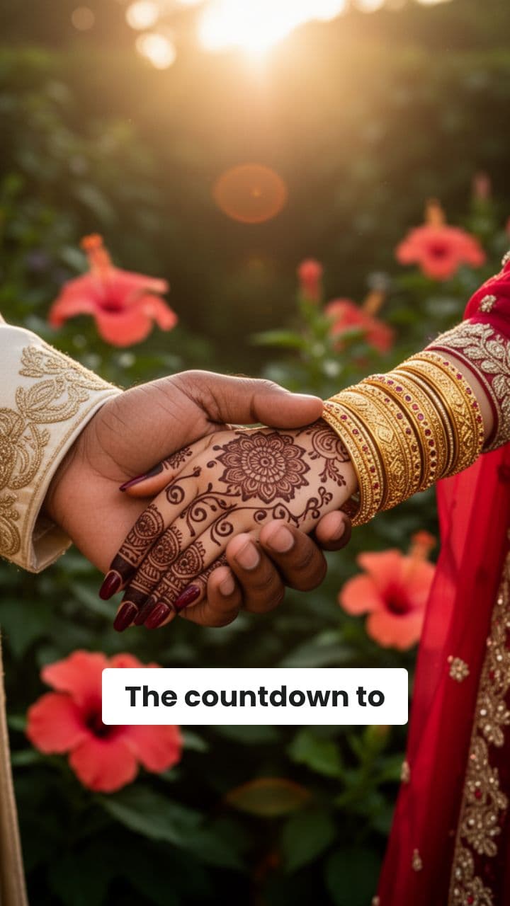 Indian Wedding Countdown - Two Months To Go