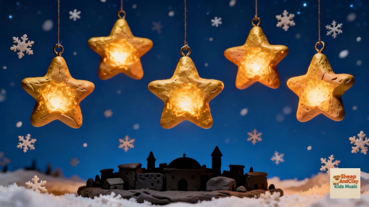 5 Shining Stars Claymation