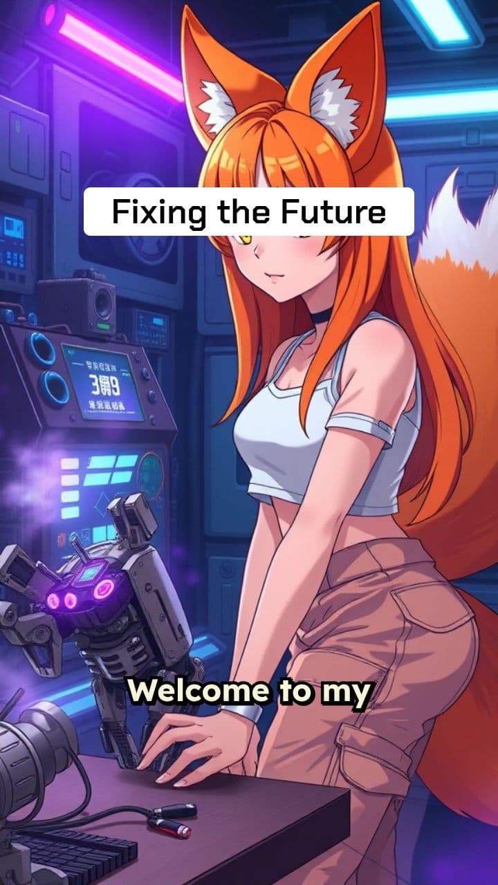 Fox Girl's Cyberpunk Workshop