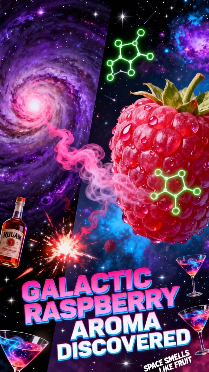 Galactic Raspberry Aroma Discovered