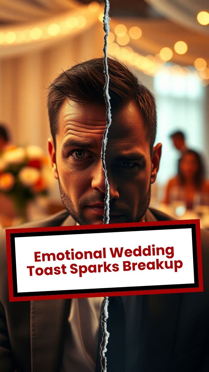 Emotional Wedding Toast Sparks Breakup