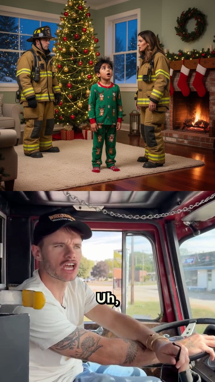 Chaotic Christmas Eve Fire Call