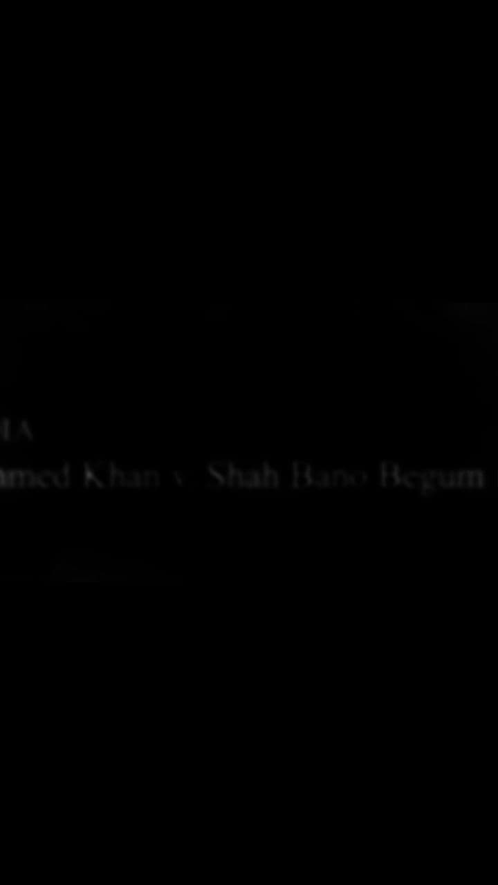 Shah Bano Case: How a Verdict was Overturned for Votes