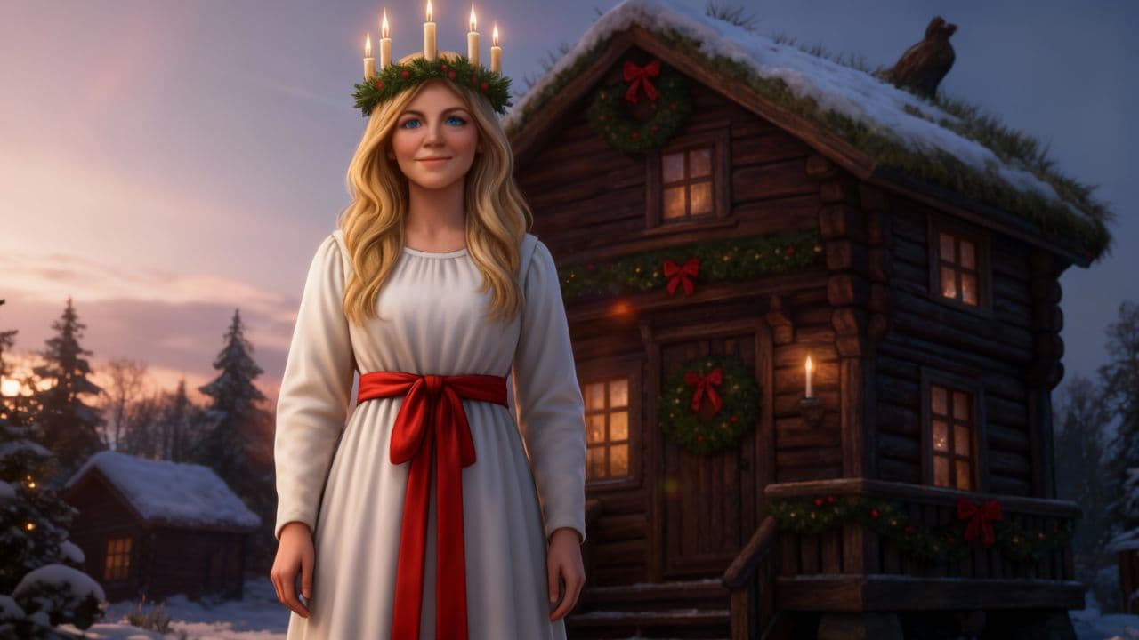 A Norwegian Lucia Tradition