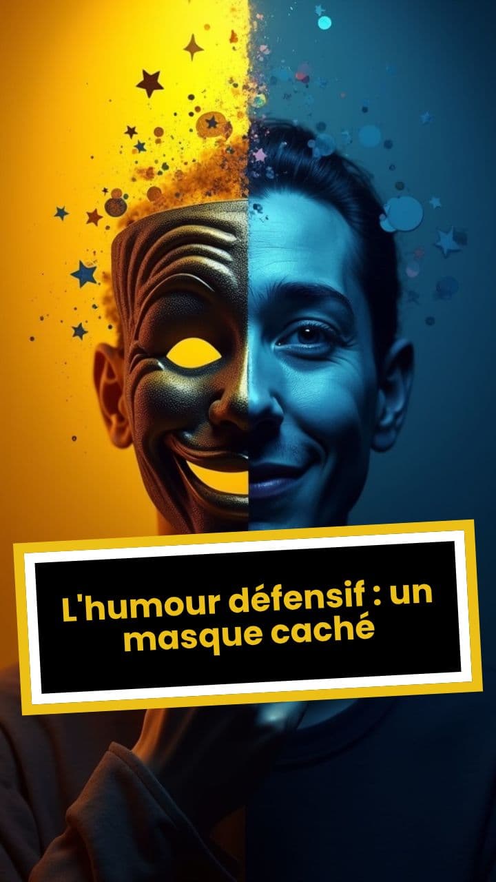L'humour défensif : un masque caché