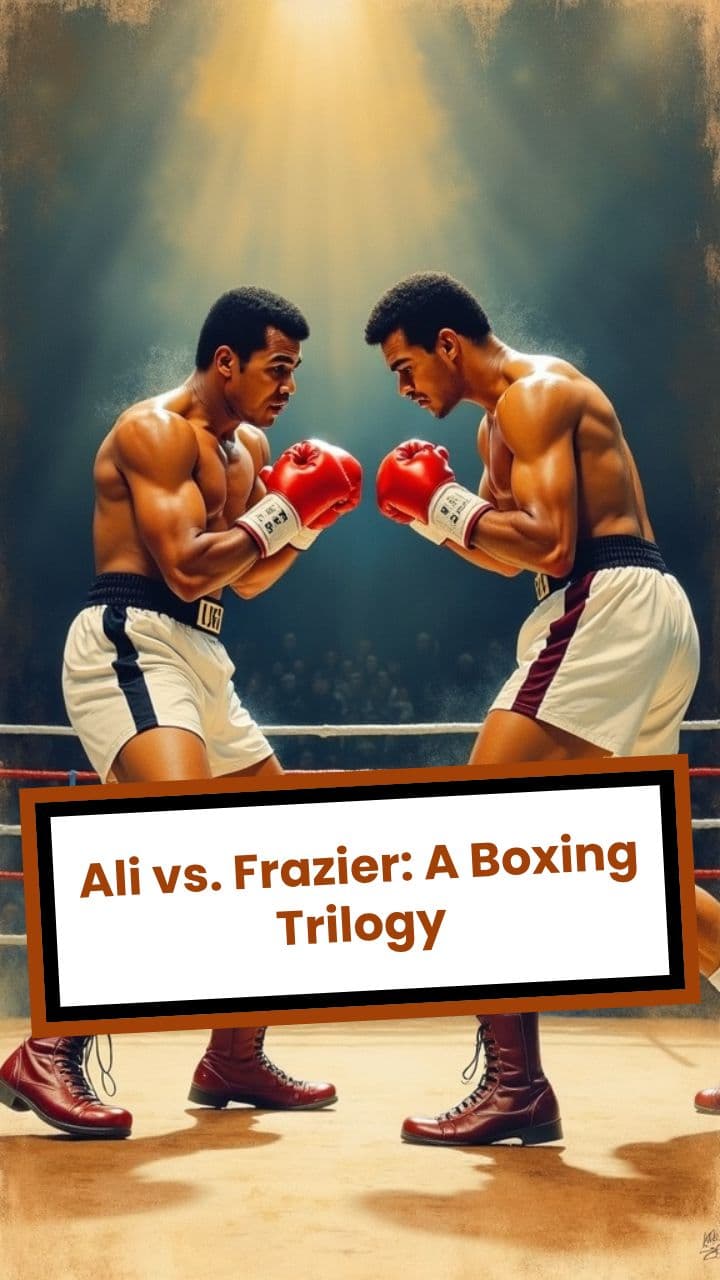 Ali vs. Frazier: A Boxing Trilogy