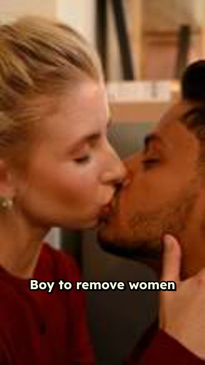 Intimate Moments Between Boy and Girl