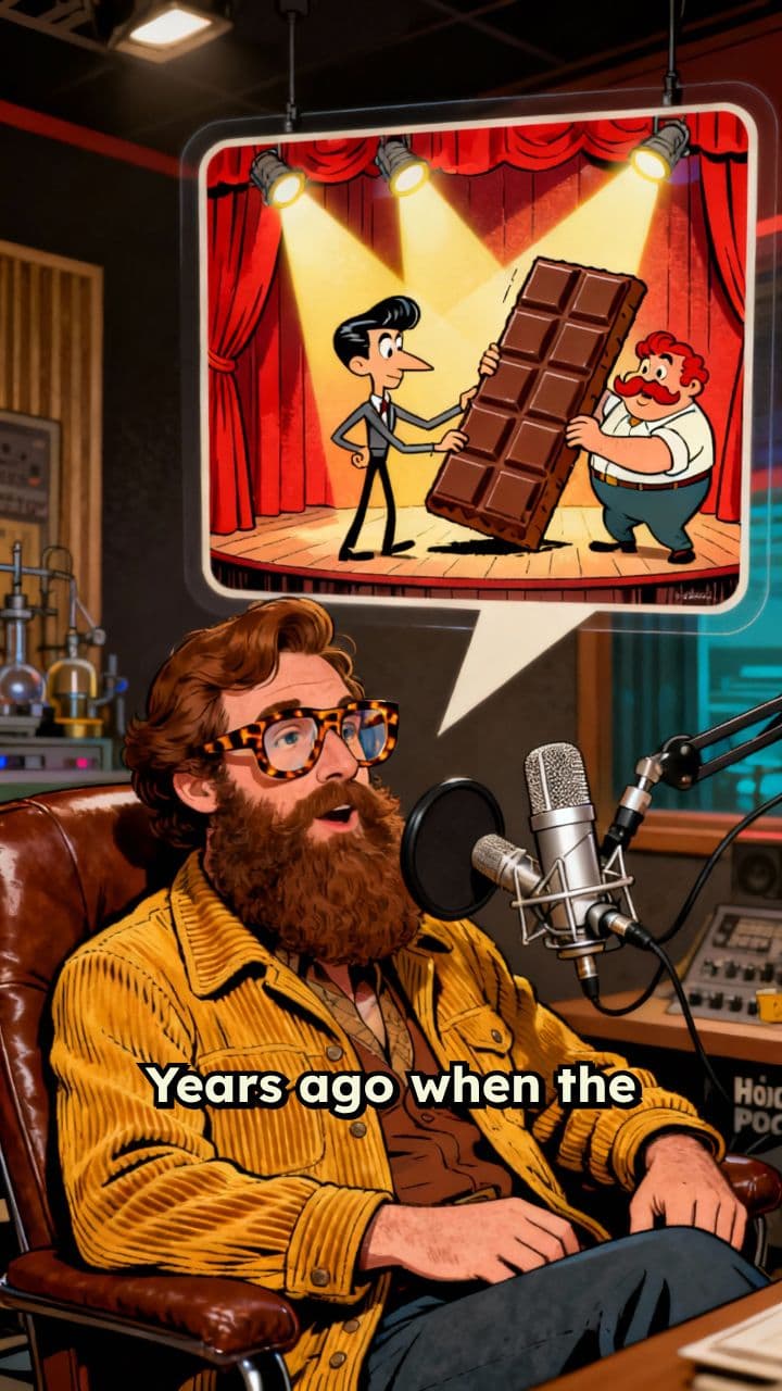 The Fictional Origin of Left vs. Right Twix