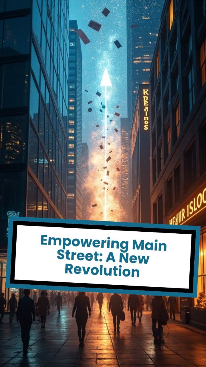 Empowering Main Street: A New Revolution