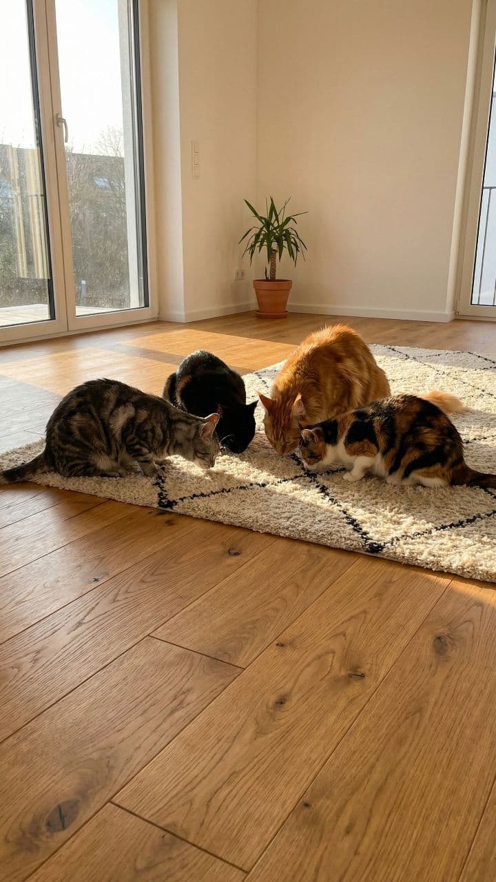 The Secret Feline Meeting