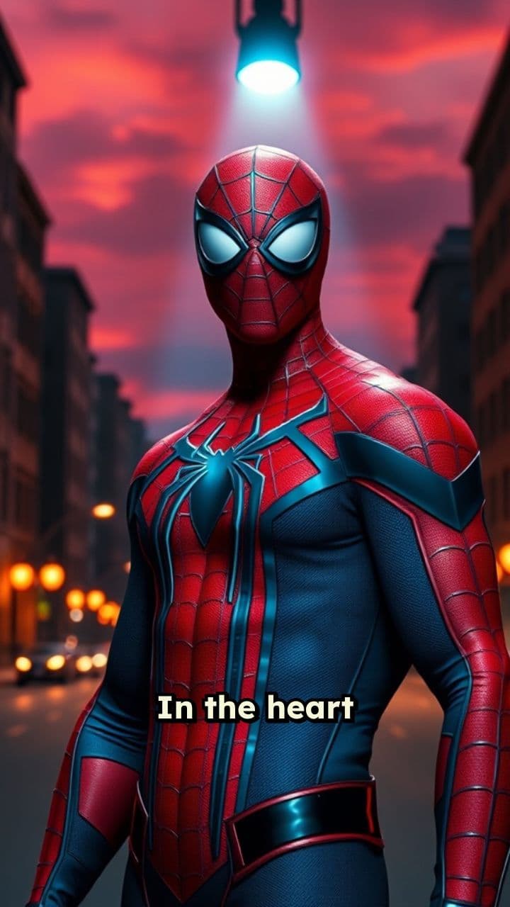 Spiderman Dance on Road