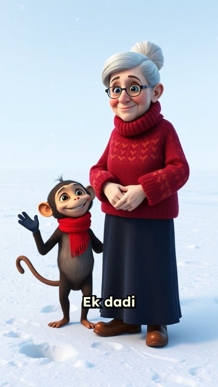 Dadi aur Bandar ki Barf ki Kahani