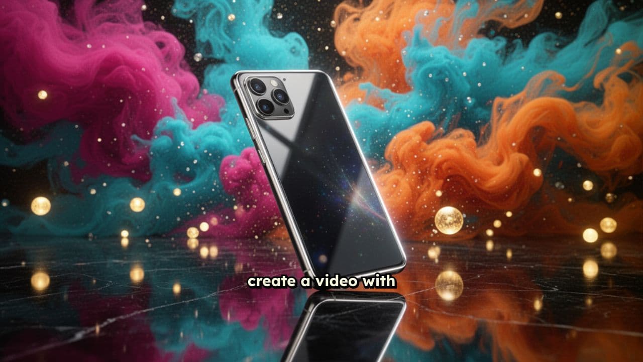 Vibrant Floating Devices Video