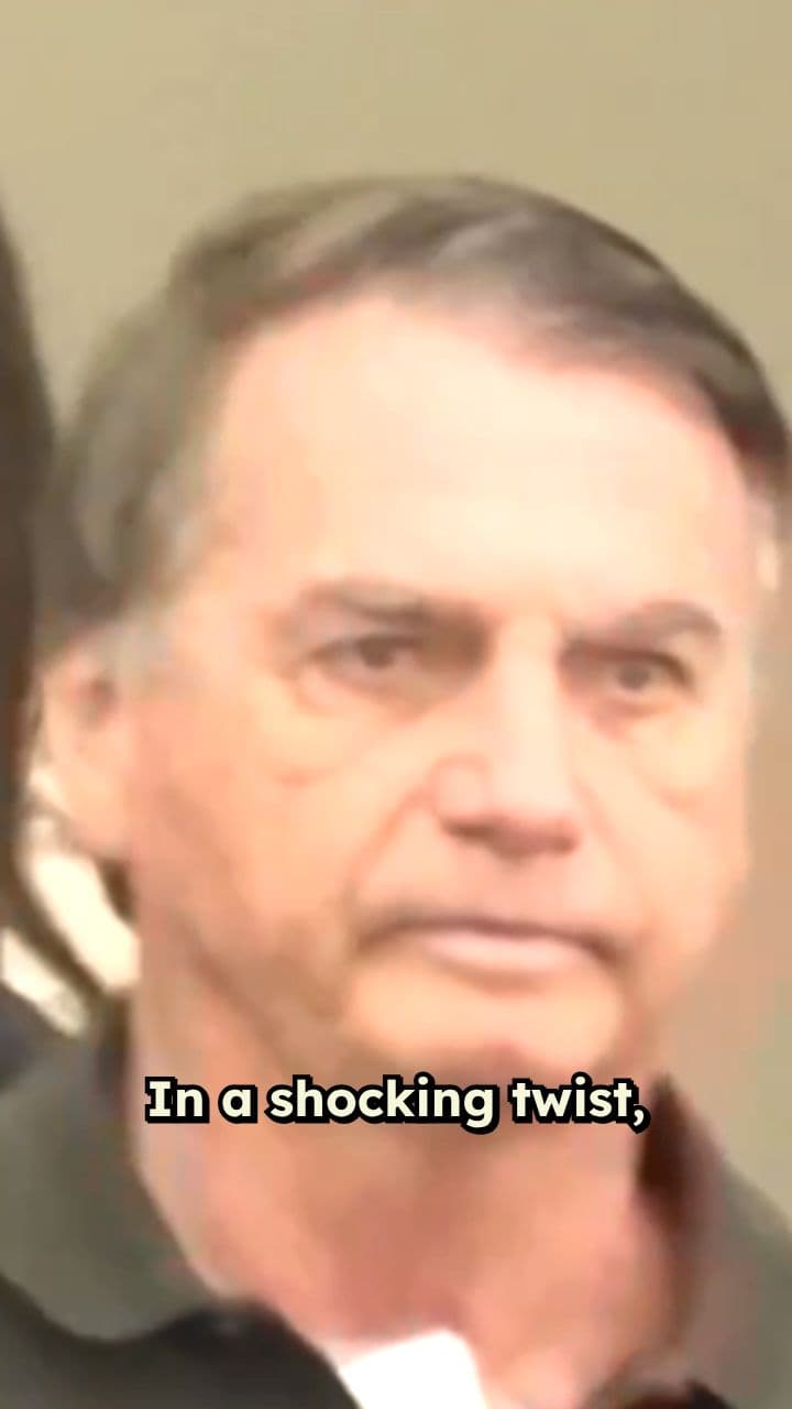 Bolsonaro Arrested for Ankle Monitor Tampering