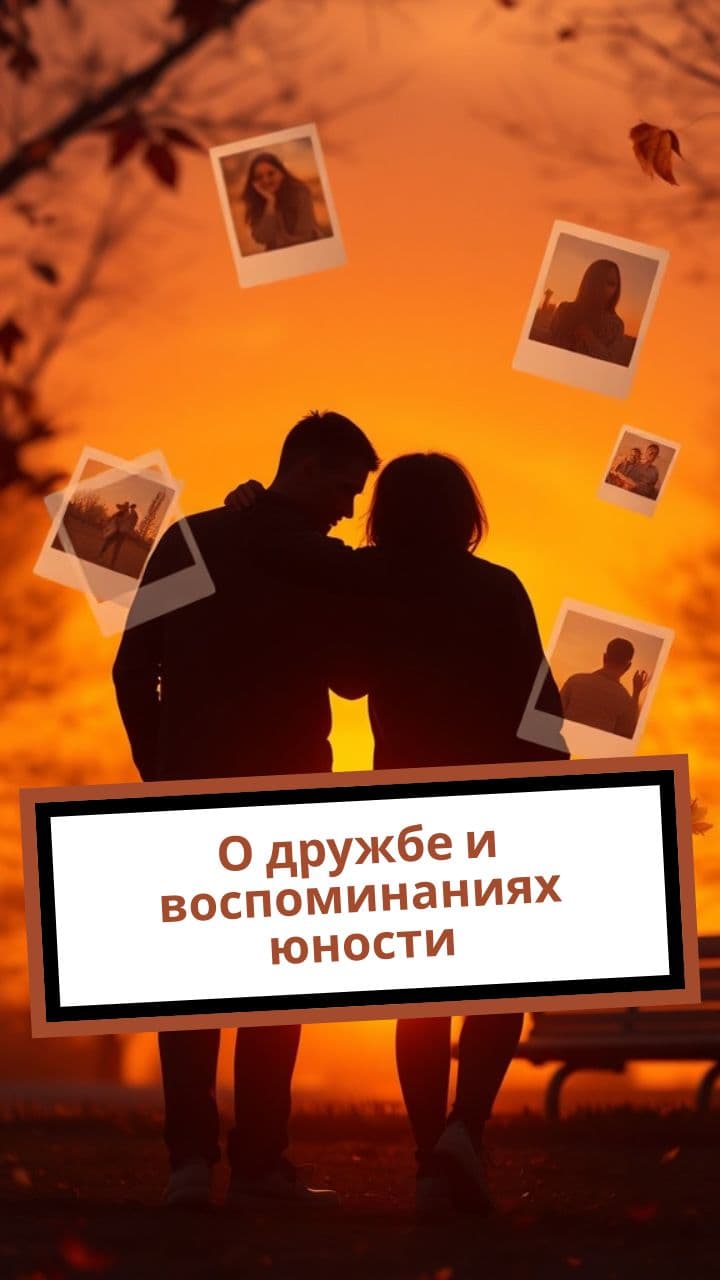 О дружбе и воспоминаниях юности
