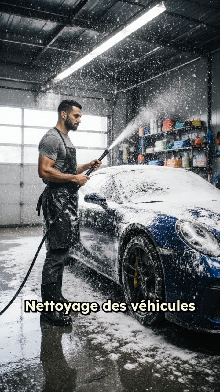 Nettoyage de véhicules
