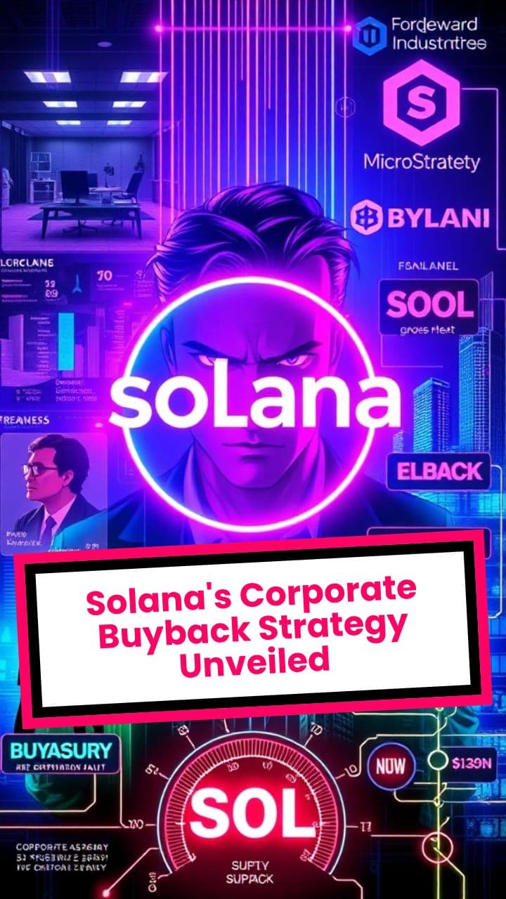 Solana's Corporate Buyback Strategy Unveiled