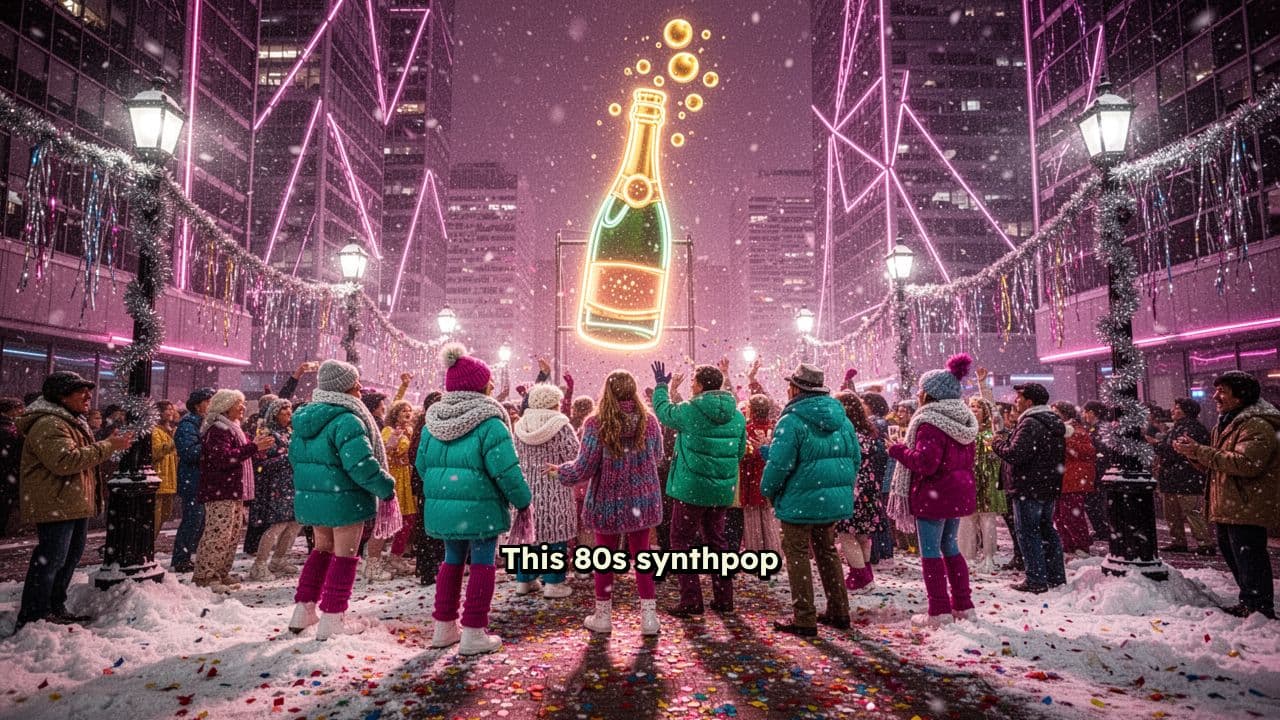 Synthpop Countdown to Midnight