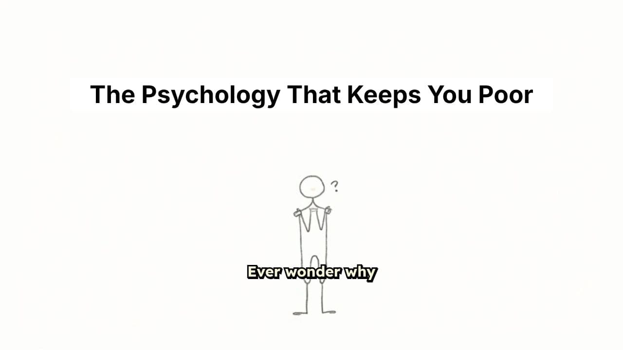 The Psychology That Keeps You Poor