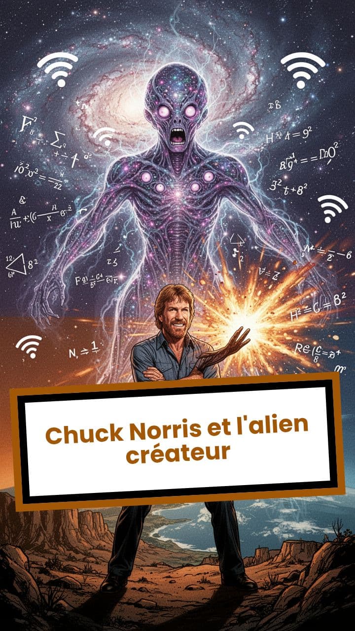 Chuck Norris et l'alien créateur