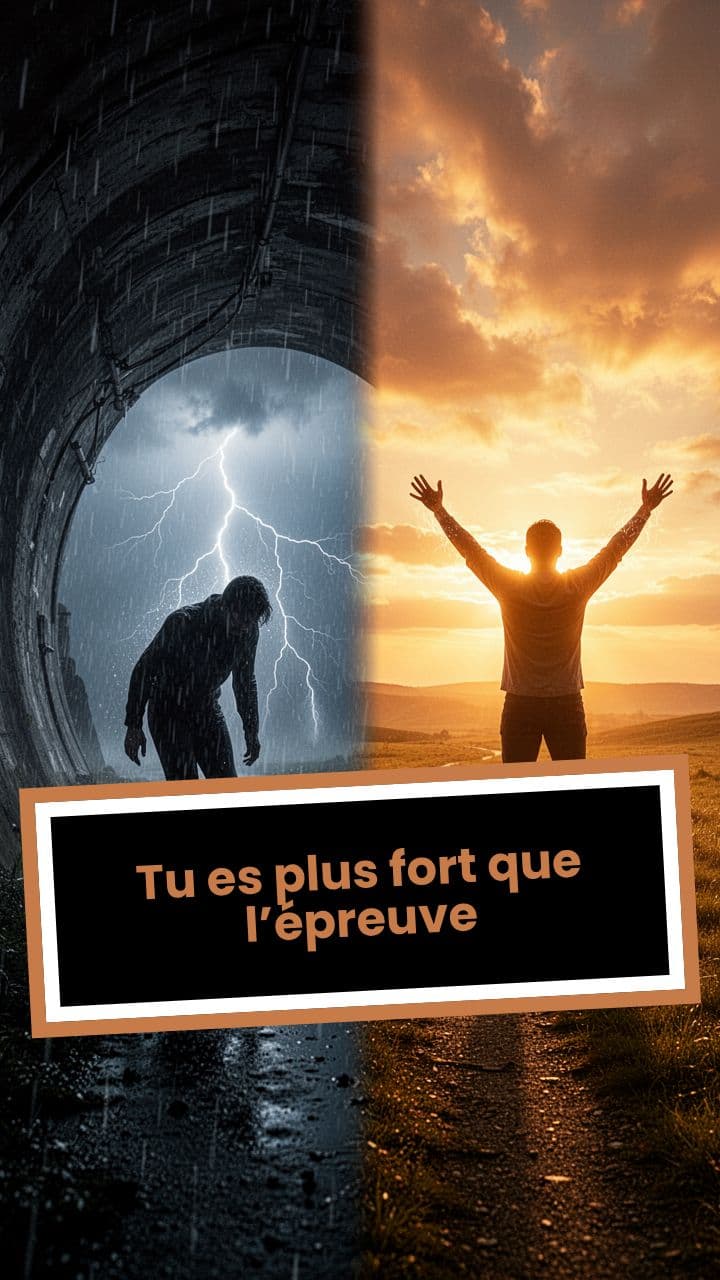Tu es plus fort que l’épreuve