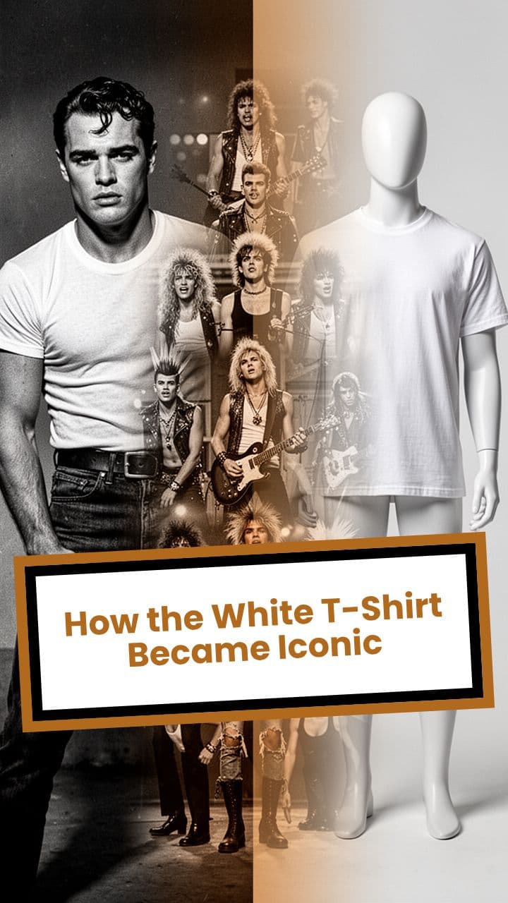 How the White T-Shirt Became Iconic