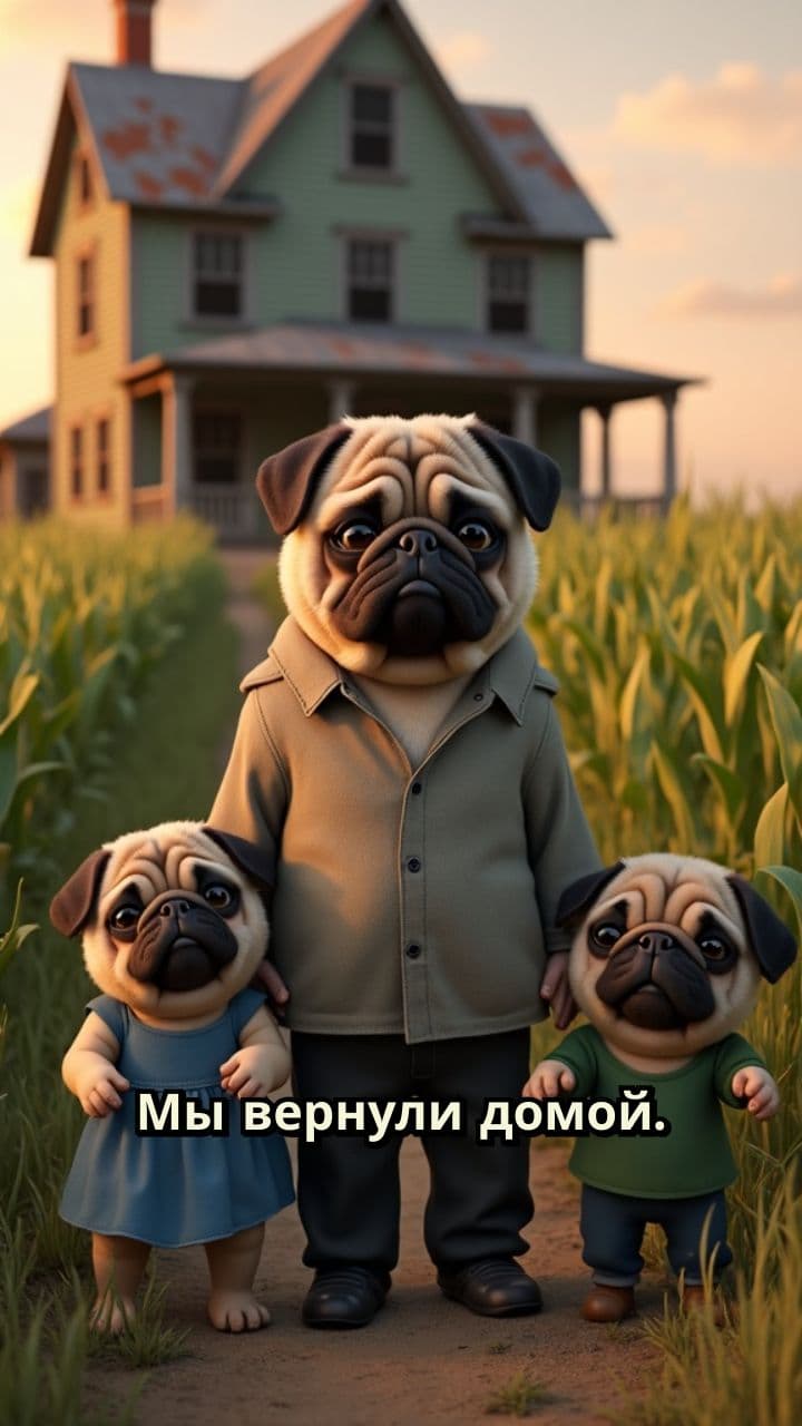 Прощание с детьми ради Мопсляндии